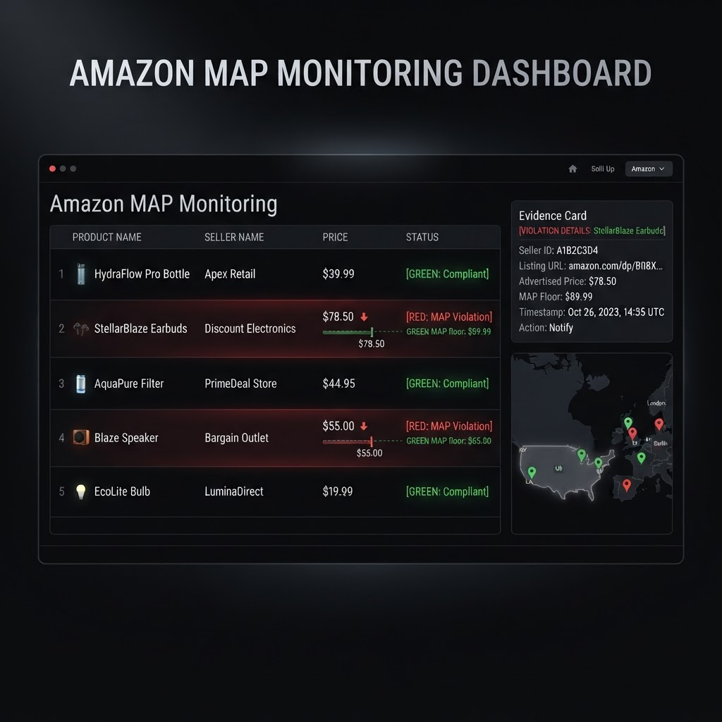 Amazon MAP Monitoring in 2026: Catch Price Violations With an API