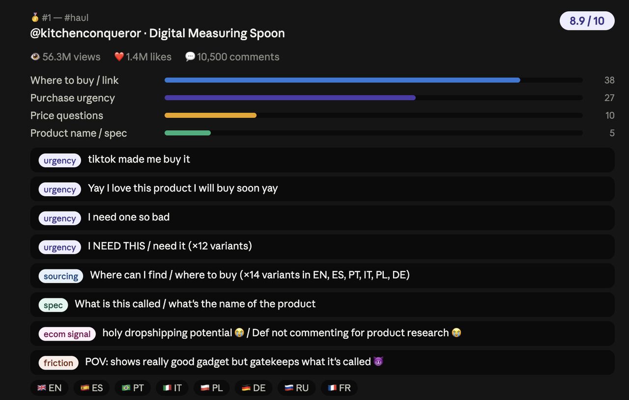 Your next best-seller is hiding in a viral TikTok's comments