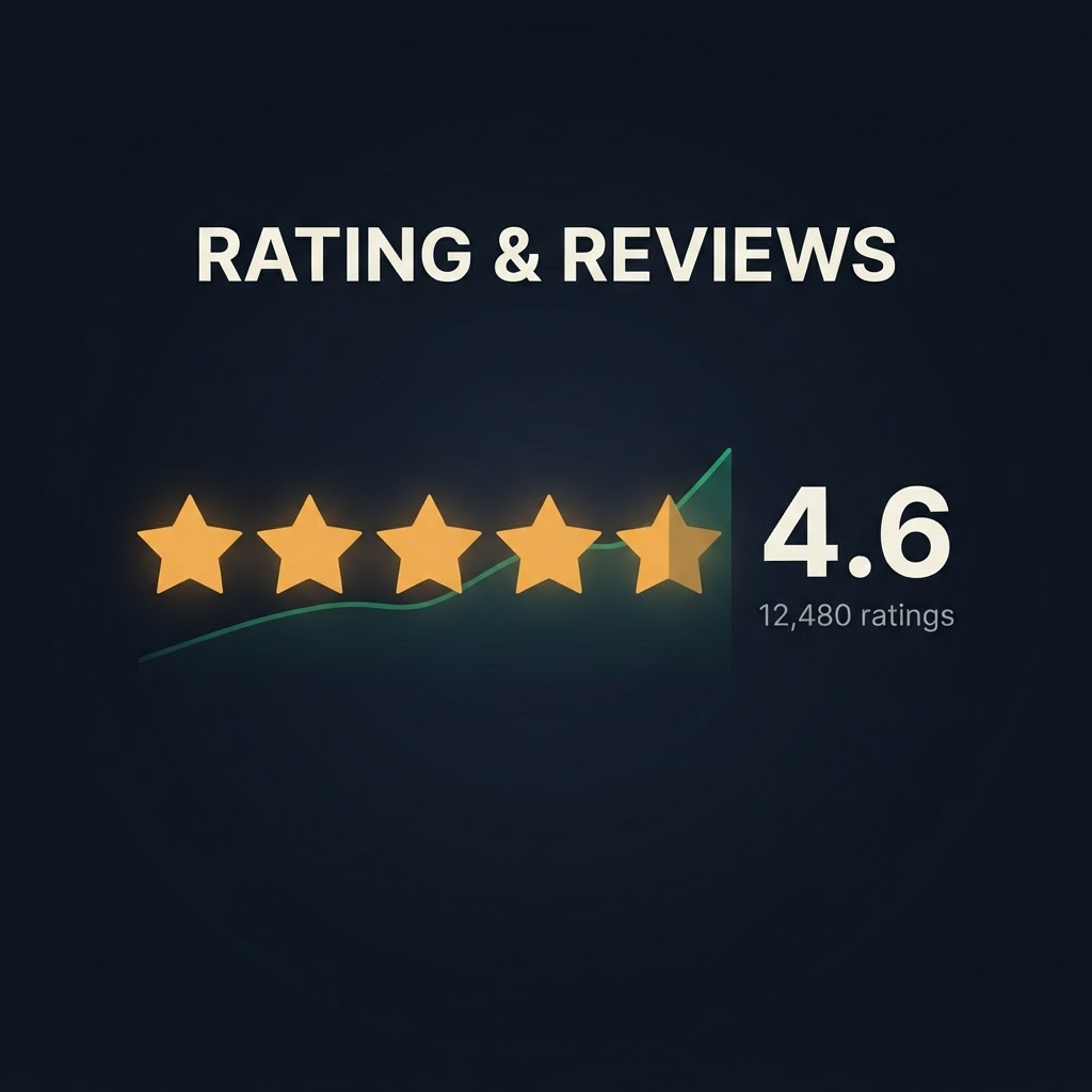 How to track any Amazon product's rating and review count for free